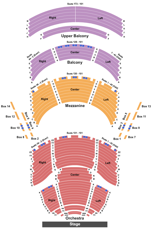 Dr. Phillips Center Beauty and the Beast Seating Chart